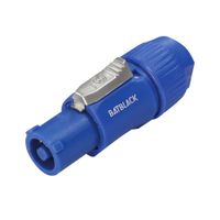 Conector Powercon LD4034-1 BATBLACK