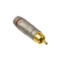 Plug RCA Aéreo Rojo LE5025-R BATBLACK