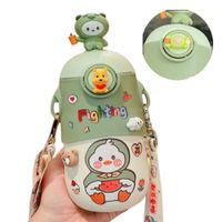 Tomatodo Portátil Oso Mebo 3D Con Stickers de 600 ml Verde  926VR08
