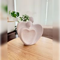 Adorno Un Solo Corazon Terrazo 23x08x24 cm