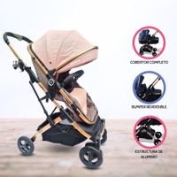 Coche Deportivo Moisés BABY GO Mini Pink