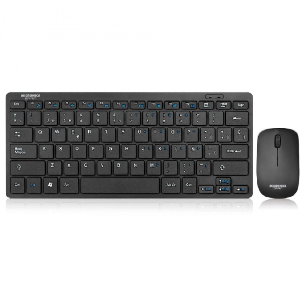 Kit Spirit MIC WT800 Teclado + Mouse Wifi Smart TV Micronics Kit Spirit MIC WT800 Teclado + Mouse Wifi Smart TV Micronics