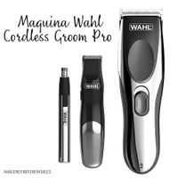 Maquina Wahl Inalámbrica Cordless Groom Pro 23 pzas