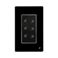 Tomacorriente Triple Universal 2 Polos OP-AT-36NG OPALUX