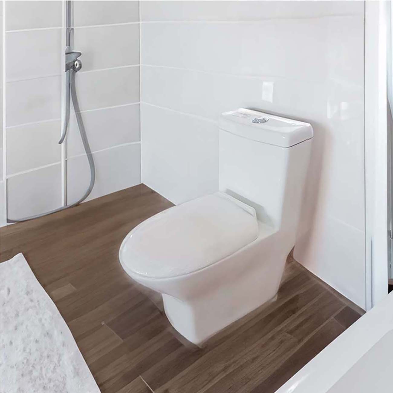 Inodoro One Piece Minimalista Noor Blanco Stone