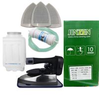Kit Completo de Vaporizadora Plancha a Vapor Industrial Jinzen 300l 1600w Más 3 Zapatas con 1 Filtro