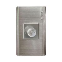 Tomacorriente Universal C/Toma Tierra + Usb Doble Op-Sp94 Opalux