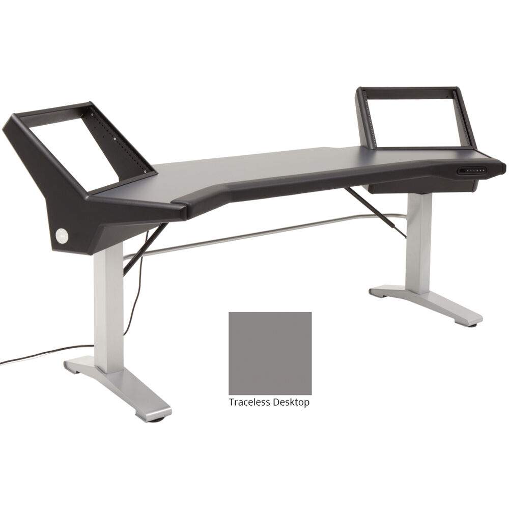 Estación de Trabajo Argosy Halo SE2 Ancha Ajustable en Altura con Escritorio Sin Huellas (96.7"") - U