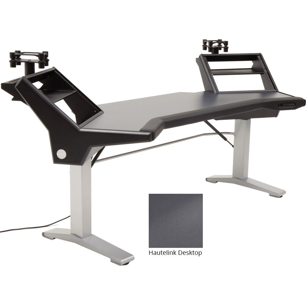 Estación de Trabajo Ajustable Argosy Halo SE2 Ancha con Escritorio Hautelink (96.7"") - 2 Estantes de