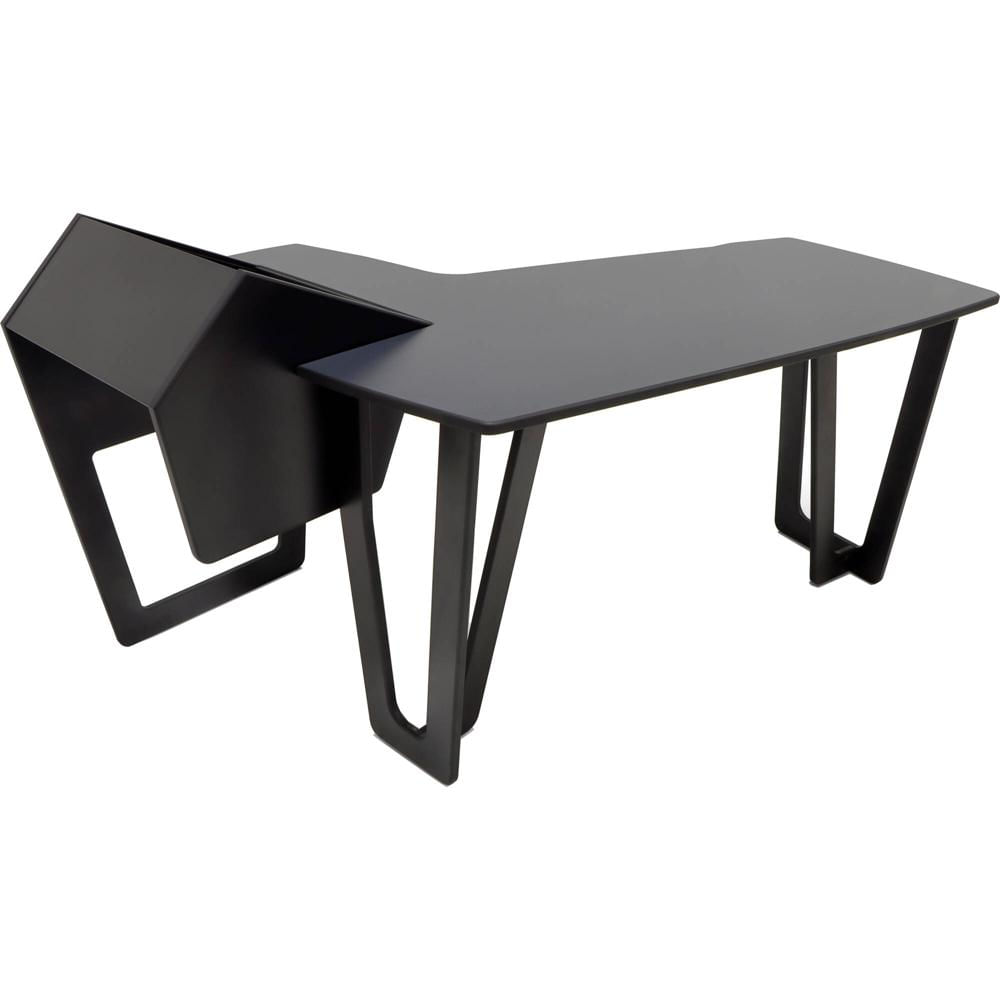 Estación de Trabajo Argosy Aire Edit con Rack de 8-RU a la Derecha / Escritorio Hautelink - Patas Ne