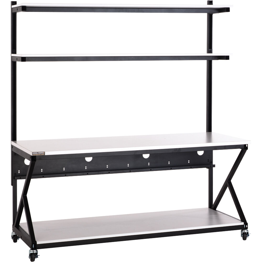 Kendall Howard Performance 200 Series LAN Station/Workstation (72"", Folkstone) - Diseño Modular Comp