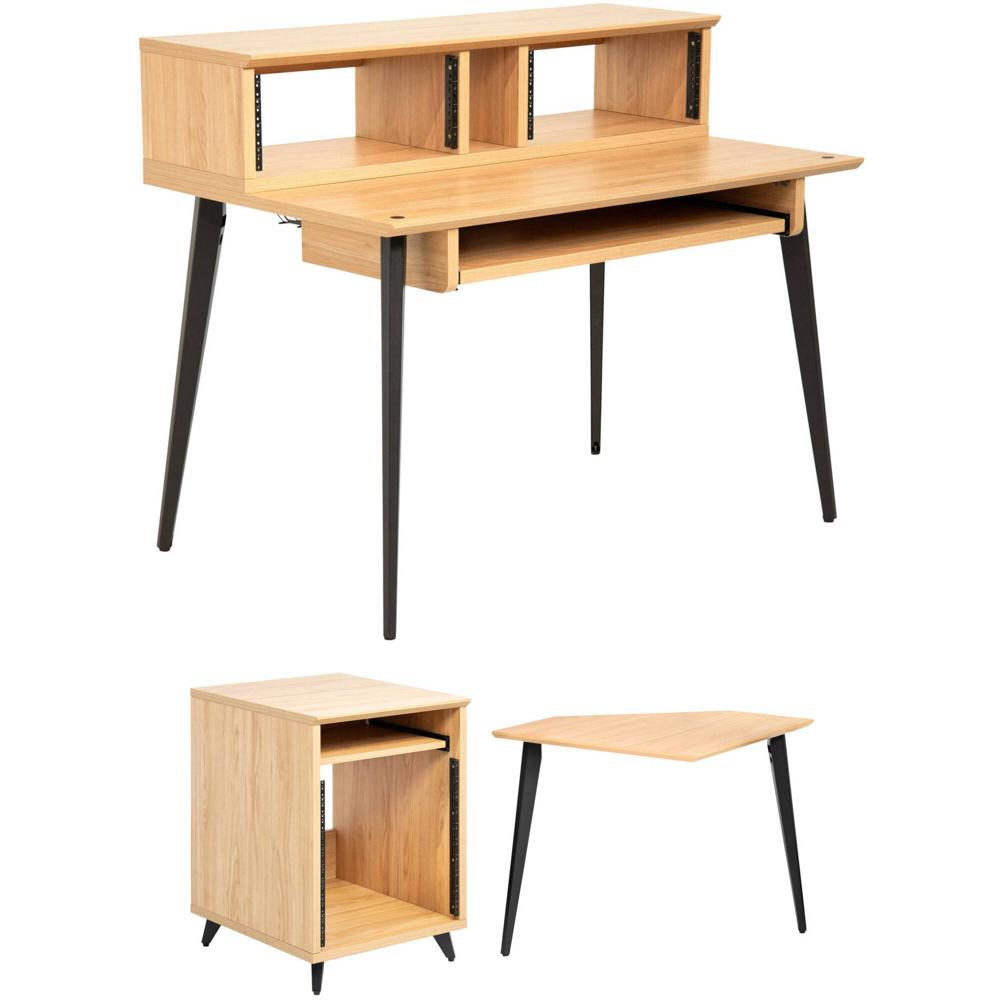 Kit Completo de Escritorio Gator Frameworks Elite Furniture Series con Rack de Estudio y Esquina (Ar