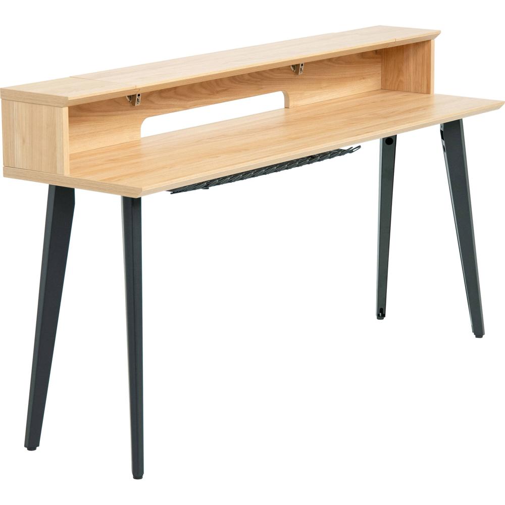 Mesa para Teclado Gator Elite Furniture Series 88 Notas (Arce Natural Mate) - Compatible con Teclado