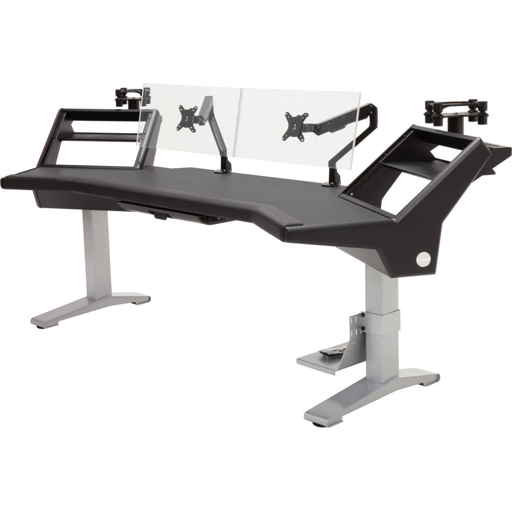 Estación de Trabajo Doble Monitor Argosy HALO.S Ultimate (Acabado Negro Resistente a Huellas) - Incl