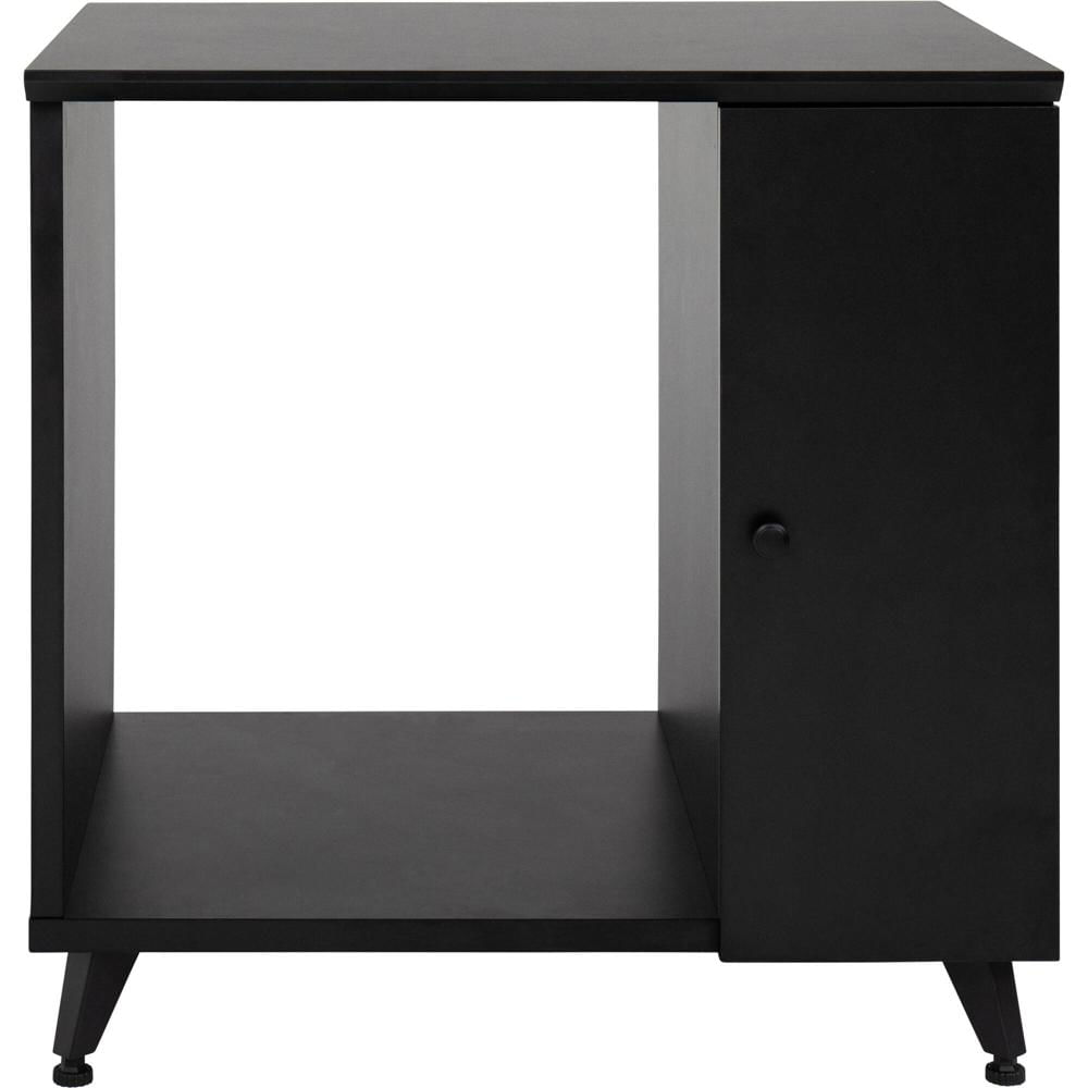 Gabinete Gator Elite Series Sidecar Rack con Estante (Negro) - Almacenamiento para Interfaz de Audio