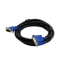 Cable Vga-Vga 3M Head Blue Con Filtro