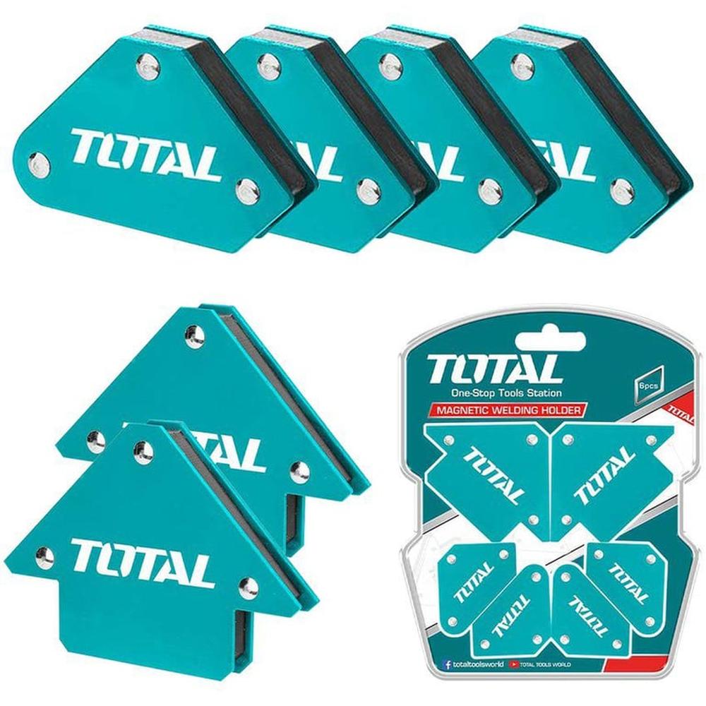 Juego De Escuadras Magneticas Para Soldar 10Lb 25Lb Total - Tamwh6002