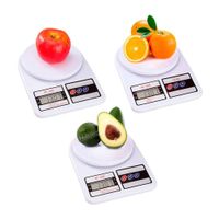 Balanza Digital Gramera De Cocina X3 Unid Báscula Pastelería - Combo