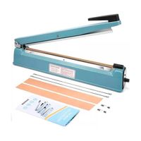Selladora De Bolsas De Metal 40Cm Polietileno Hogar Organizador