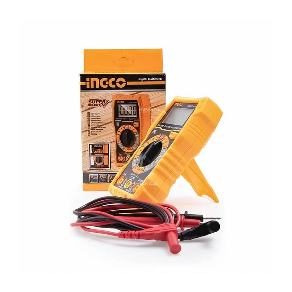 Multimetro Multitester Digital Catiii 600V Undistrial Ingco - Dm2002 ...