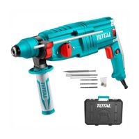 Taladro Rotomartillo Sds Plus 800W Brocas Cinceles Total - Th308268