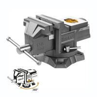 Tornillo De Banco 4 Con Yunque Y Base Giratoria Ingco - Hbv084