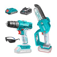 Taladro Atornillador 20V Más Motosierra Inalámbrica 1 Batería - Combo