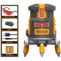 Nivel Láser 20M 5 Líneas Industrial Autinivelante Ingco - Hll306505