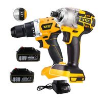 Taladro Atornillador Percutor  Atornillador Impacto 48V Xtd