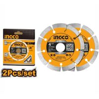 Set De Discos Segmentados X2 4 1/2'' Supert Select Ingco - Dmd0111523