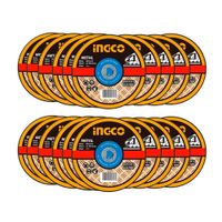 Disco Ingco Corte Metal 4 ½ Amoladora Esmeril X20 Unidades