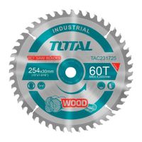 Disco Corte Madera 10'' Total Ingletadora 60 Dientes - Tac231723