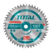 Disco Corte Sierra Aluminio 10' Total 100 Dientes Industrial