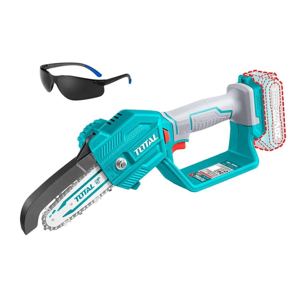 Motosierra Total 20V Inalámbrico Jardinería Madera Portátil - Combo