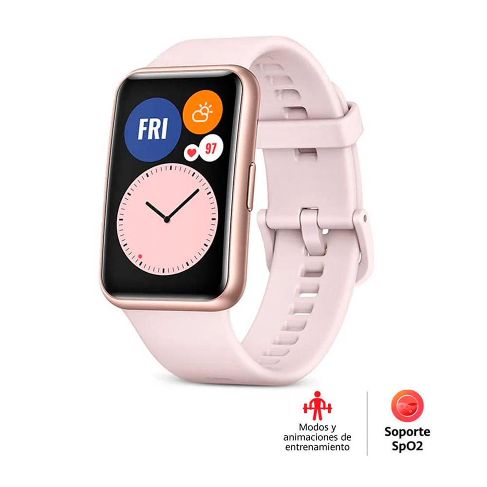 Smartwatch HUAWEI WATCH FIT STIA-B09 Sakura Pink - Promart