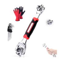 Llaves 48En1 Universal + Llave Allen + Guantes Protectores