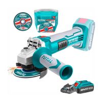 Amoladora Esmeril 20V 4 Ah Cortadora + Set X50 Discos Corte