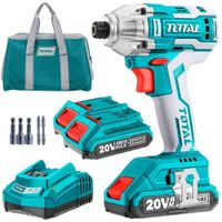 Atornillador De Impacto 20V Inalámbrico Brushless Total - Tirli2002