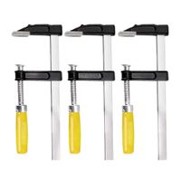 Prensas Sargento X3 Abrazadera 80X300Mm Carpintero Tipo F - Combo