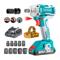 Llave De Impacto Brushless 20V Juego De Dados Linterna - H-6-Impacto