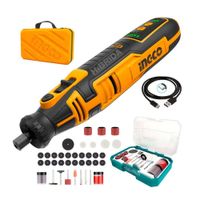 Grinder 8V Incgo Minitorno 67Pzs Usb Inalámbrico Más 73 Accesorios