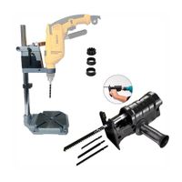 Soporte Taladro Base Vertical Y  Adaptador Caladora Taladro