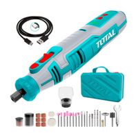 Minitorno Grinder 8V Total Inalámbrico 67 Pzs Usb Tipo C - Combo