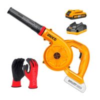 Soplador Ingco Aire Potente Inalámbrico 1Bat Cargador - Combo