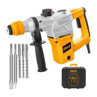 Taladro Rotomartillo 1050W Sds Plus Maletin 5J Ingco - Rh10508