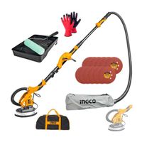 Lijadora Pared 1050W Techo Ingco Kit Rodillo 9 Pintura