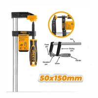 PRENSA SARGENTO TIPO F 50x150MM INDUSTRIAL INGCO - HFC020501