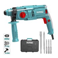 Taladro Rotomartillo 650W Sds Plus 1 .7J Industrial Total - Th306236