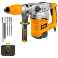 Taladro Rotomartillo 1600W Sds Max Maletin 8J Ingco - Rh16008