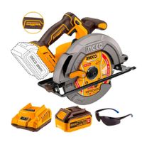 Sierra Circular 20V 7¼ Cortadora Brushless+ Bat 40Ah Ingco
